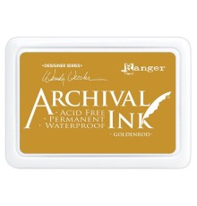 Штемпельная подушка "Archival Ink - Goldenrod", Ranger