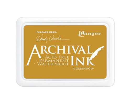 Штемпельная подушка "Archival Ink - Goldenrod", Ranger