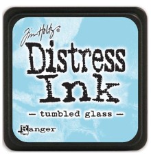 Чернильная подушечка MINI DISTRESS INK "Tumbled Glass", Ranger