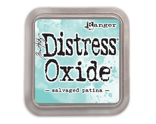 Штемпельная подушечка "Salvaged Patina" Tim Holtz Distress Oxide Ink Pad от Ranger