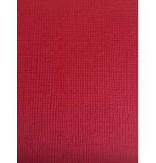 Картон текстурированный "Красная роза", 30,5*30,5 см.