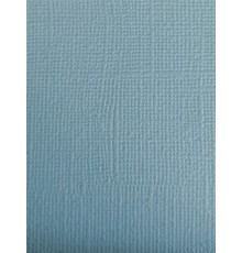 Картон текстурированный "Бледный циан", 30,5*30,5 см.