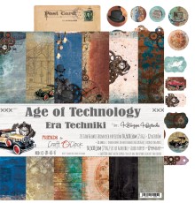 Набор бумаги "Age of Technology" 30,5 х 30,5 см., 6 листов, Craft O'Clock