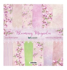 Набор бумаги "Blooming Magnolia" 30,5*30,5 см, ScrapAndMe