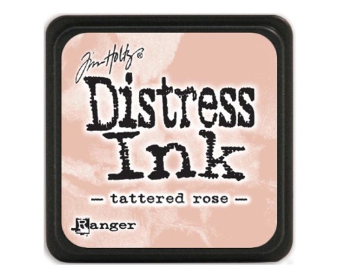 Чернильная подушечка MINI DISTRESS INK "Tattered Rose", Ranger
