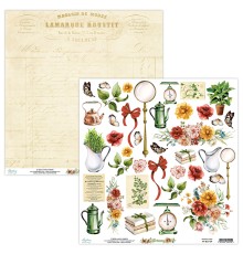 Бумага двусторонняя коллекция "Botany" 30.5 х 30.5 см., Mintay papers
