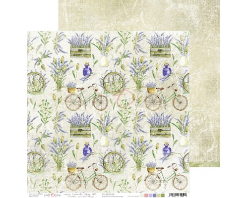 Набор бумаги "Lavender Bliss" 30,5 х 30,5 см., 6 листов, Craft O'Clock