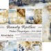 Набор бумаги "Beauty Restless" 20,3 х 20,3 см., 5 листов, 1/3 набора, Craft O'Clock