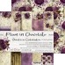 Набор бумаги "Plum in Chocolate" 20,3 х 20,3 см., 5 листов, 1/3 набора, Craft O'Clock