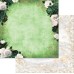   Набор бумаги 30,5х30,5 см "Малахитовый цветок", 12 листов, ScrapMania
