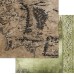   Набор бумаги 30,5х30,5 см "Легенды Средиземья", 12 листов, ScrapMania