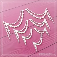 Набор чипборда "Подвески из бусинок", 7 эл., СкрапМагия