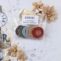 Набор вязаных колечек "Шалость удалась", 6 шт.