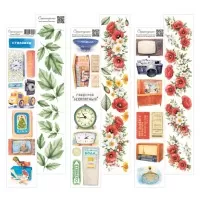 Полосы для вырезания коллекция "Были времена", 6 шт. Scrapodelie